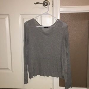 Gray Long Sleeve Shirt